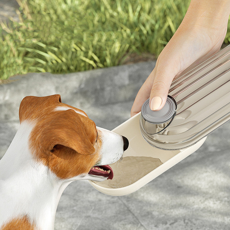 Portable Pet Feeder and Drinker