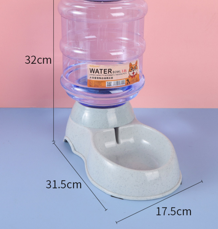 Pet Feeder and Water Dispenser Set