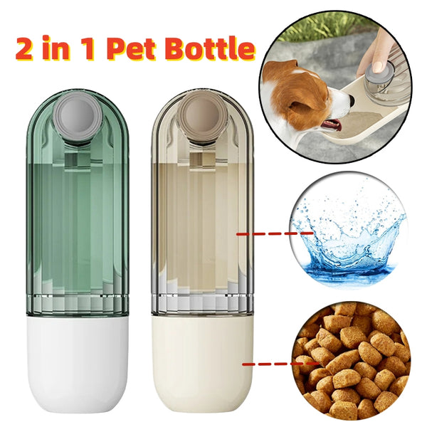 Portable Pet Feeder and Drinker