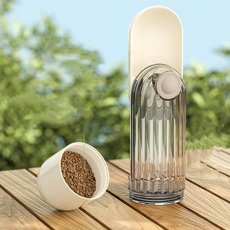 Portable Pet Feeder and Drinker