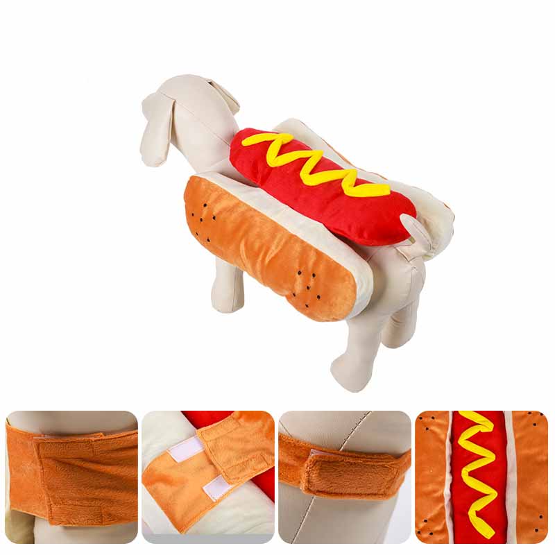 Hot Dog Festival Costume for Pets